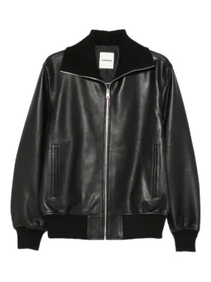 SANDRO メンズ レザージャケット通販 - FARFETCH