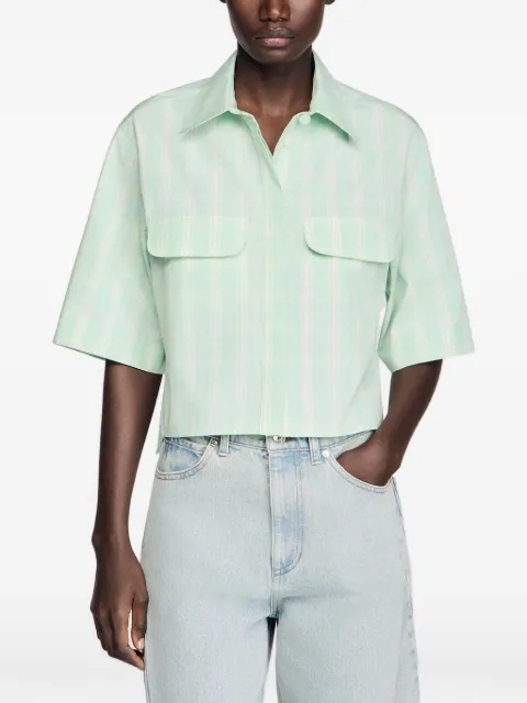 SANDRO checked shirt