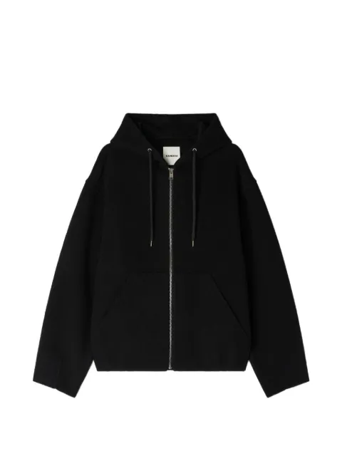 SANDRO hooded-neck jacket