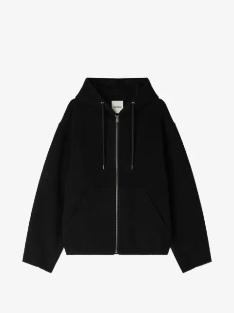 SANDRO hooded-neck jacket