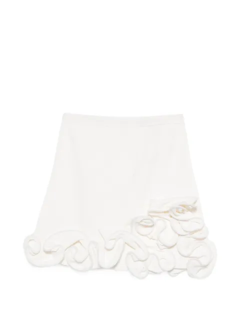 SANDRO ruffled mini skirt