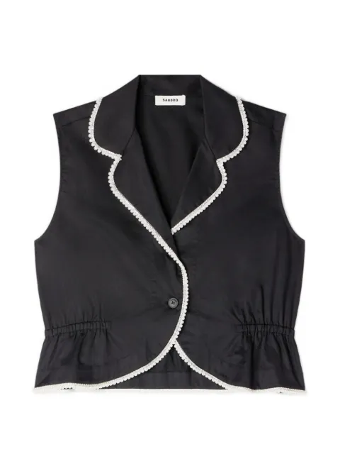 SANDRO sleeveless shirt