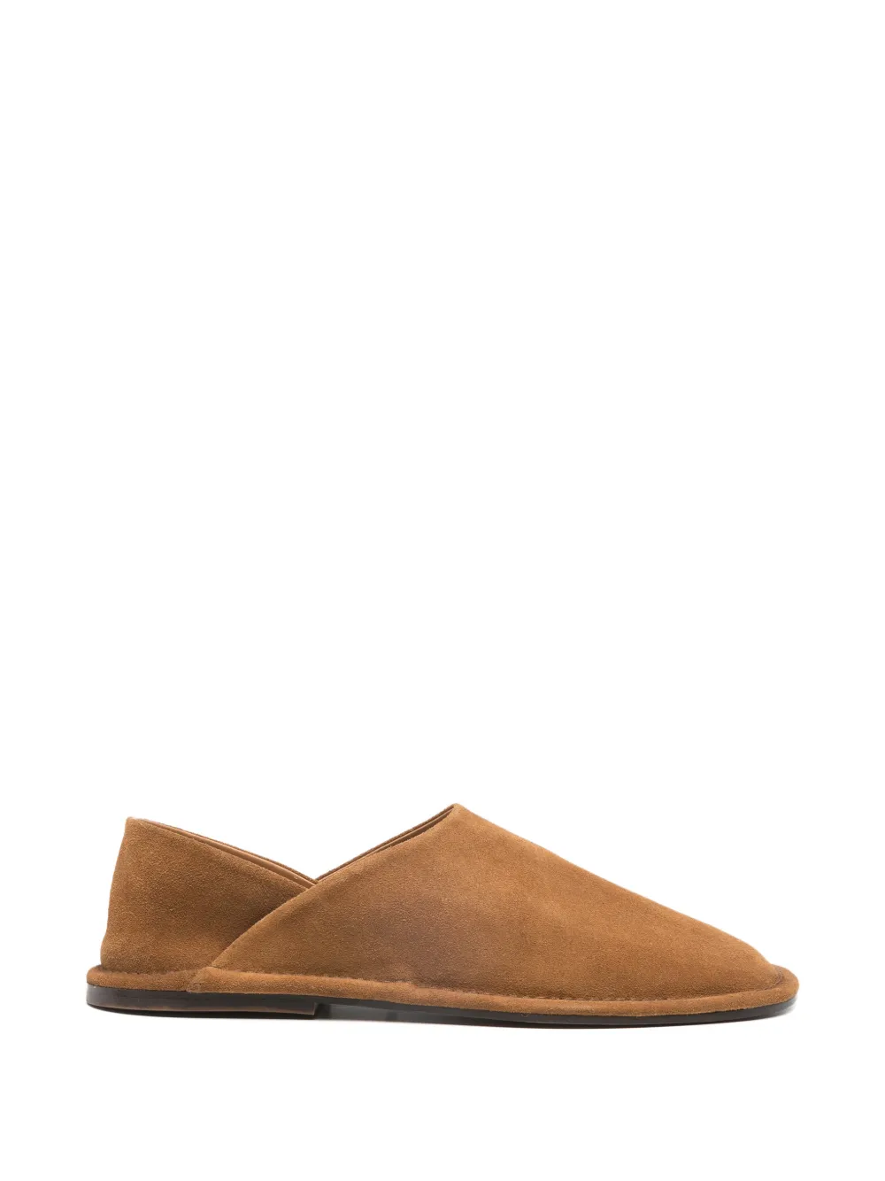 SANDRO suede loafers - Brown