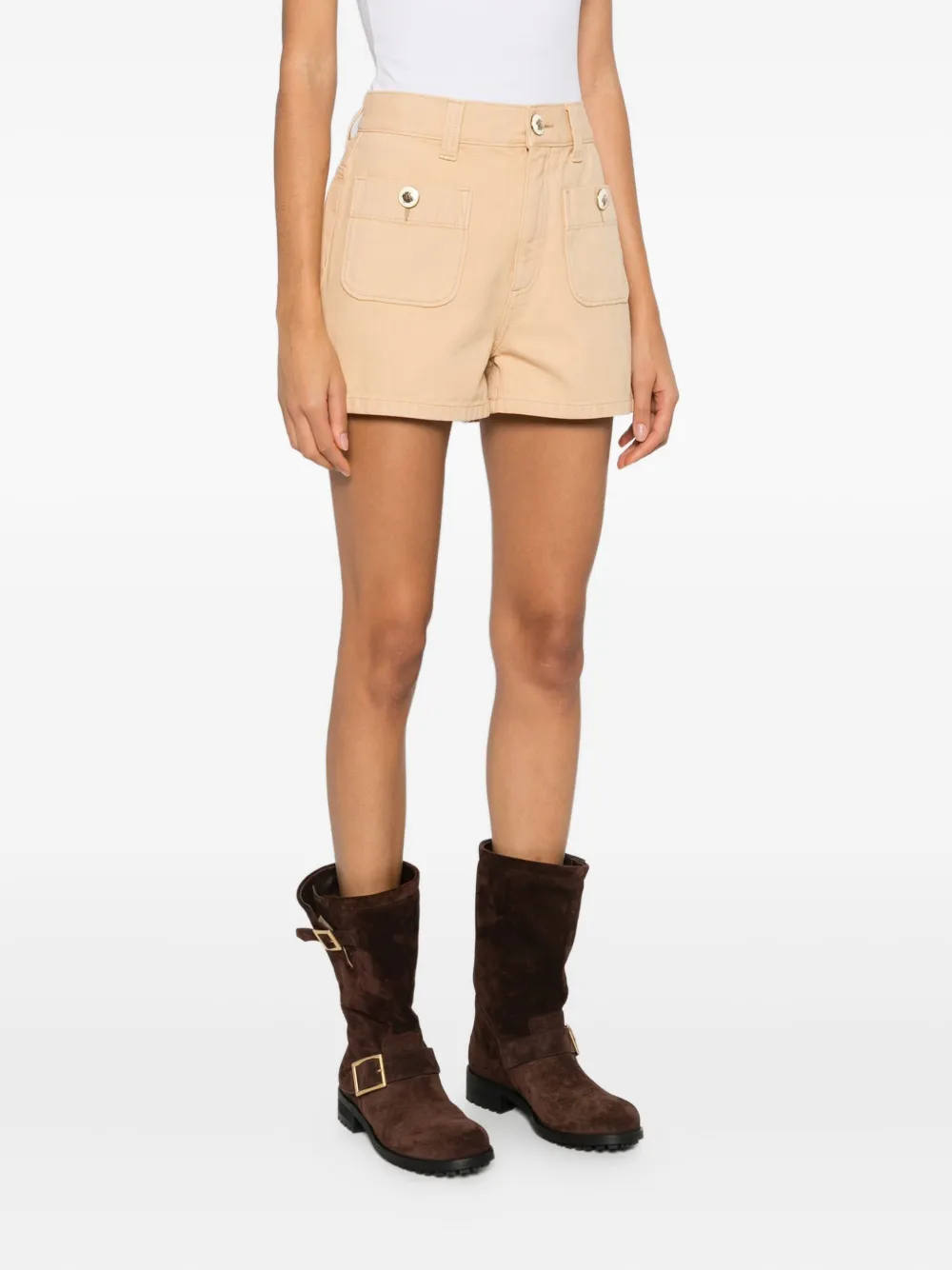 Pocket Cotton Shorts