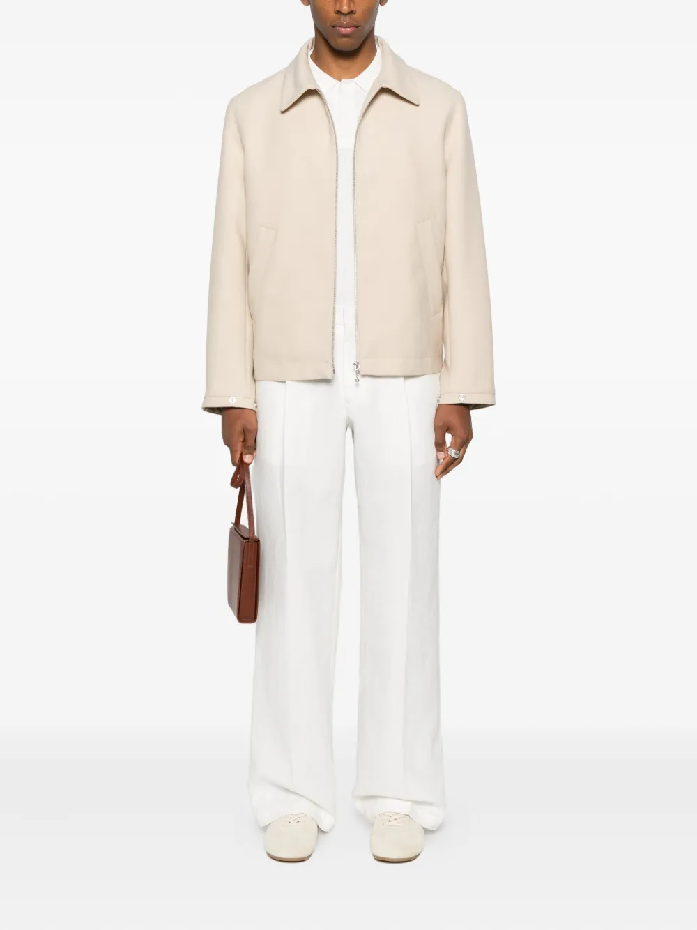 SANDRO Poloshirt met korte mouwen - Wit