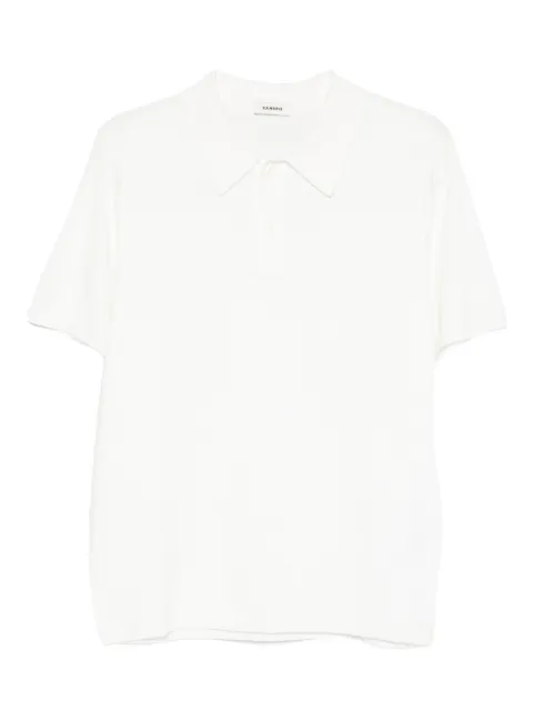 SANDRO playera tipo polo manga corta