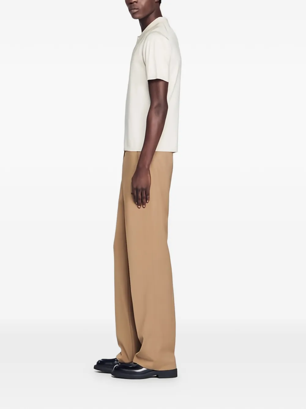 SANDRO Poloshirt met korte mouwen Wit