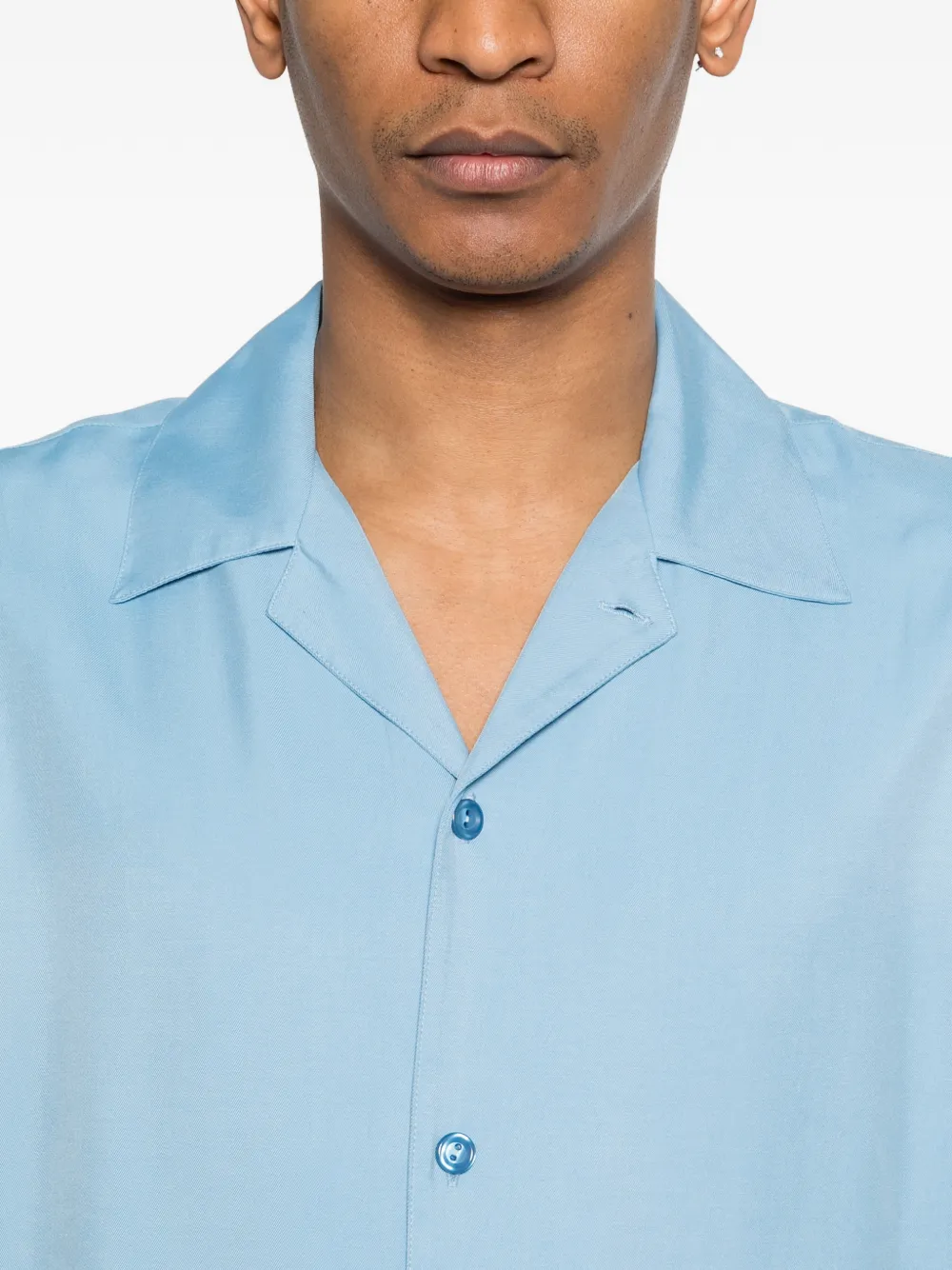 SANDRO Overhemd met knopen Blauw