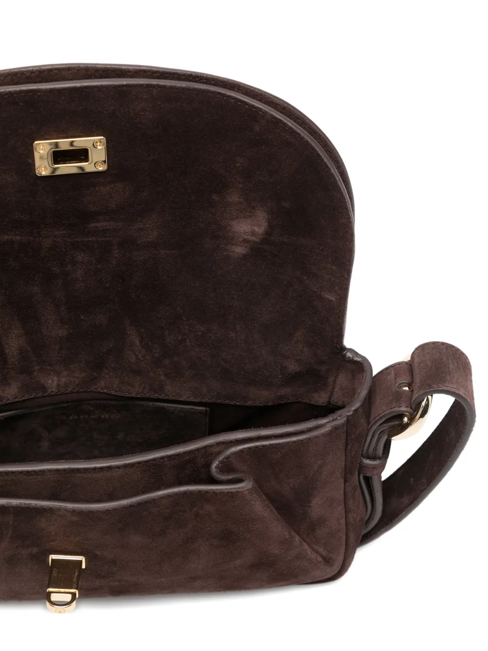 Embellishment Flap Shoulder Bag