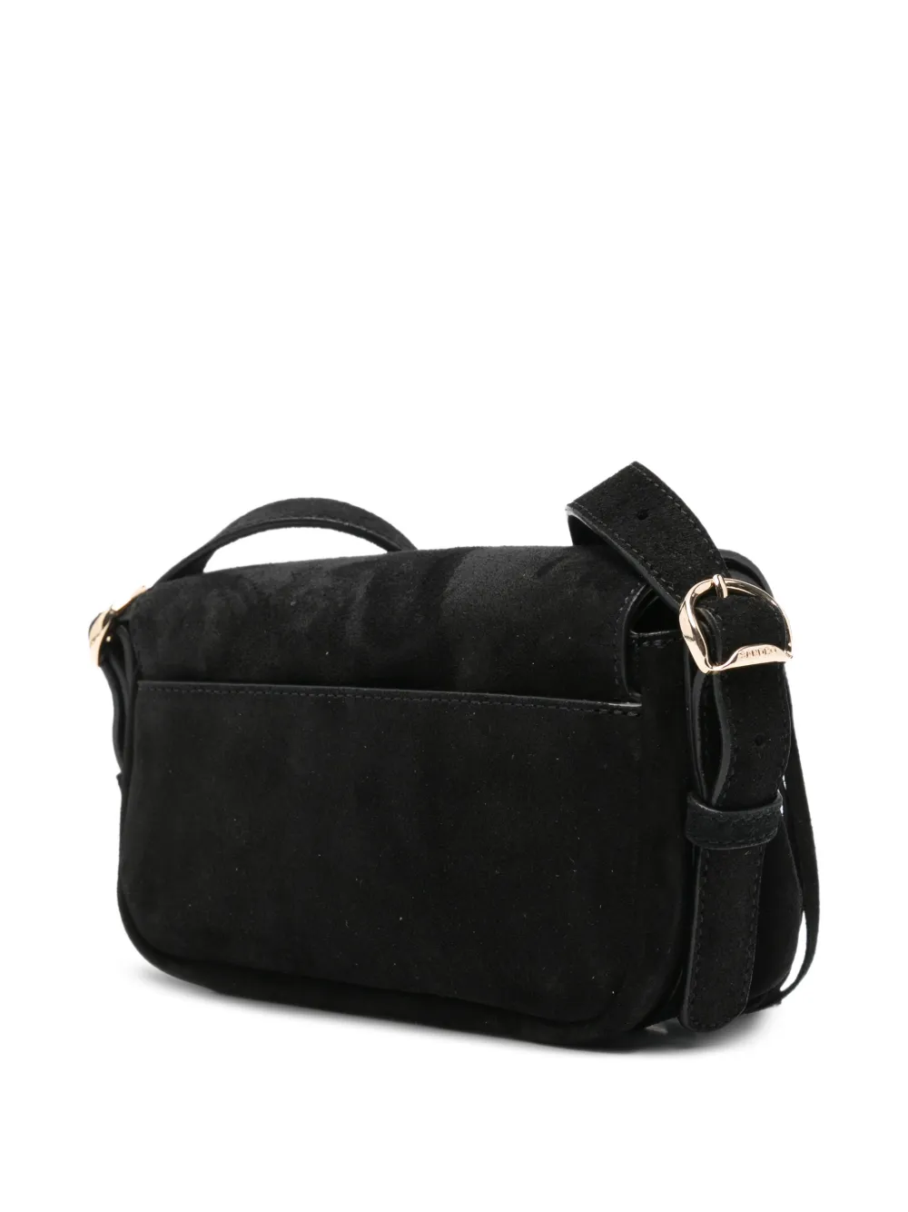  Sandro Mini Fringed Crossbody Bag - Black 