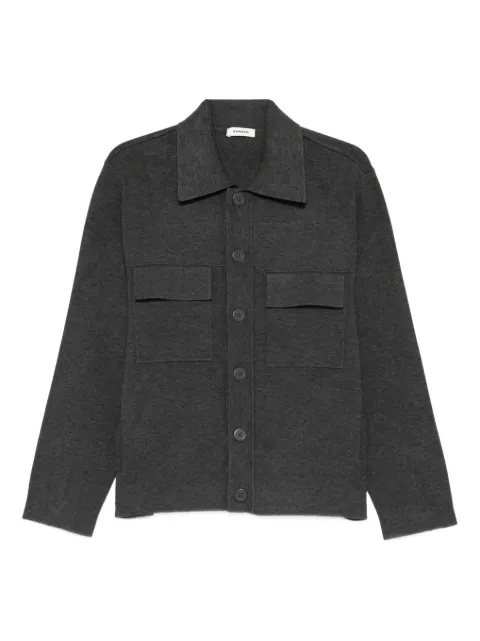 SANDRO buttoned pocket cardigan