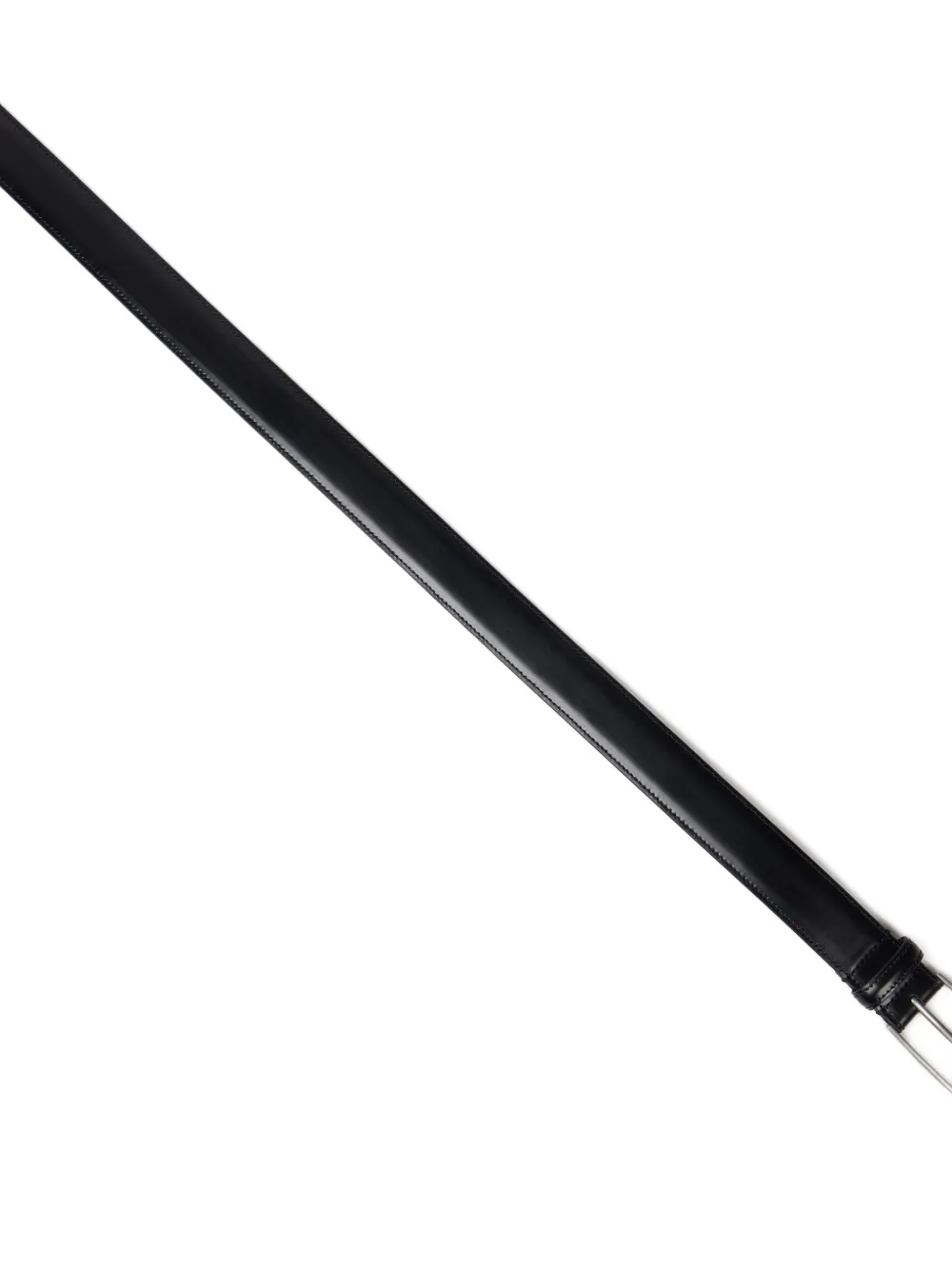 SANDRO Riem met vierkante gesp - Zwart