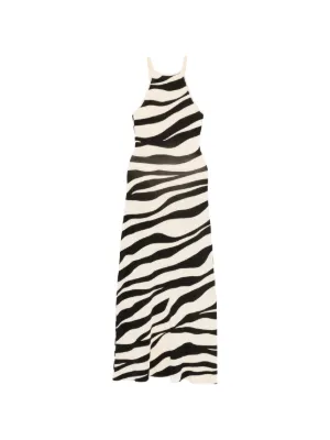 chinese dress ladies BANDANA-PRINT MAXI DRESS – SANDRO Egypt main image 1