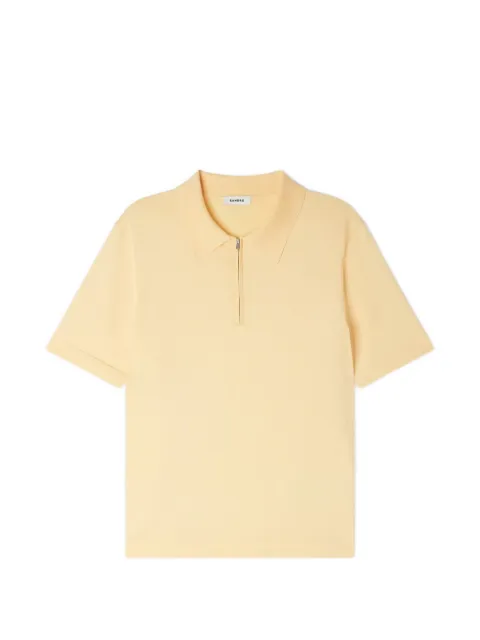 SANDRO polo à col zippé