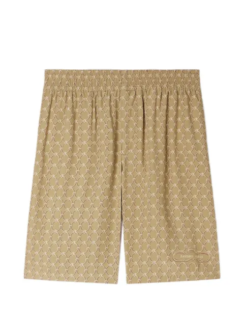 SANDRO geometric-pattern short