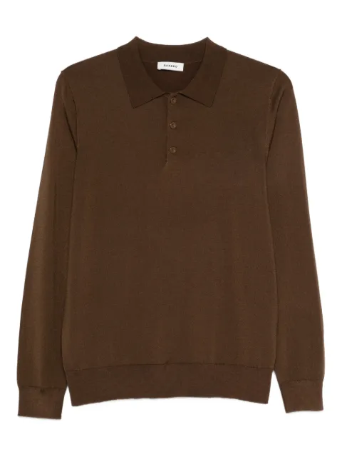 SANDRO 纽扣长袖polo衫