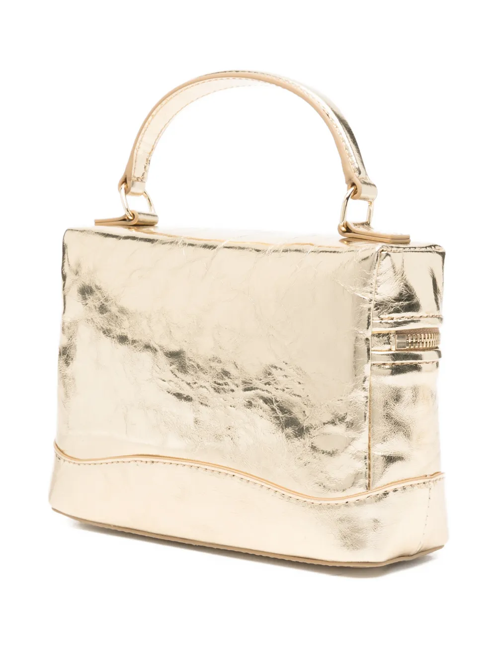  Sandro Zip-fastening Tote Bag - Gold 