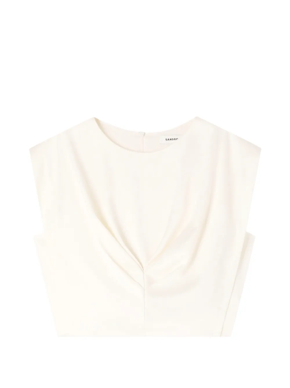 SANDRO Blusa plissettata - Toni neutri