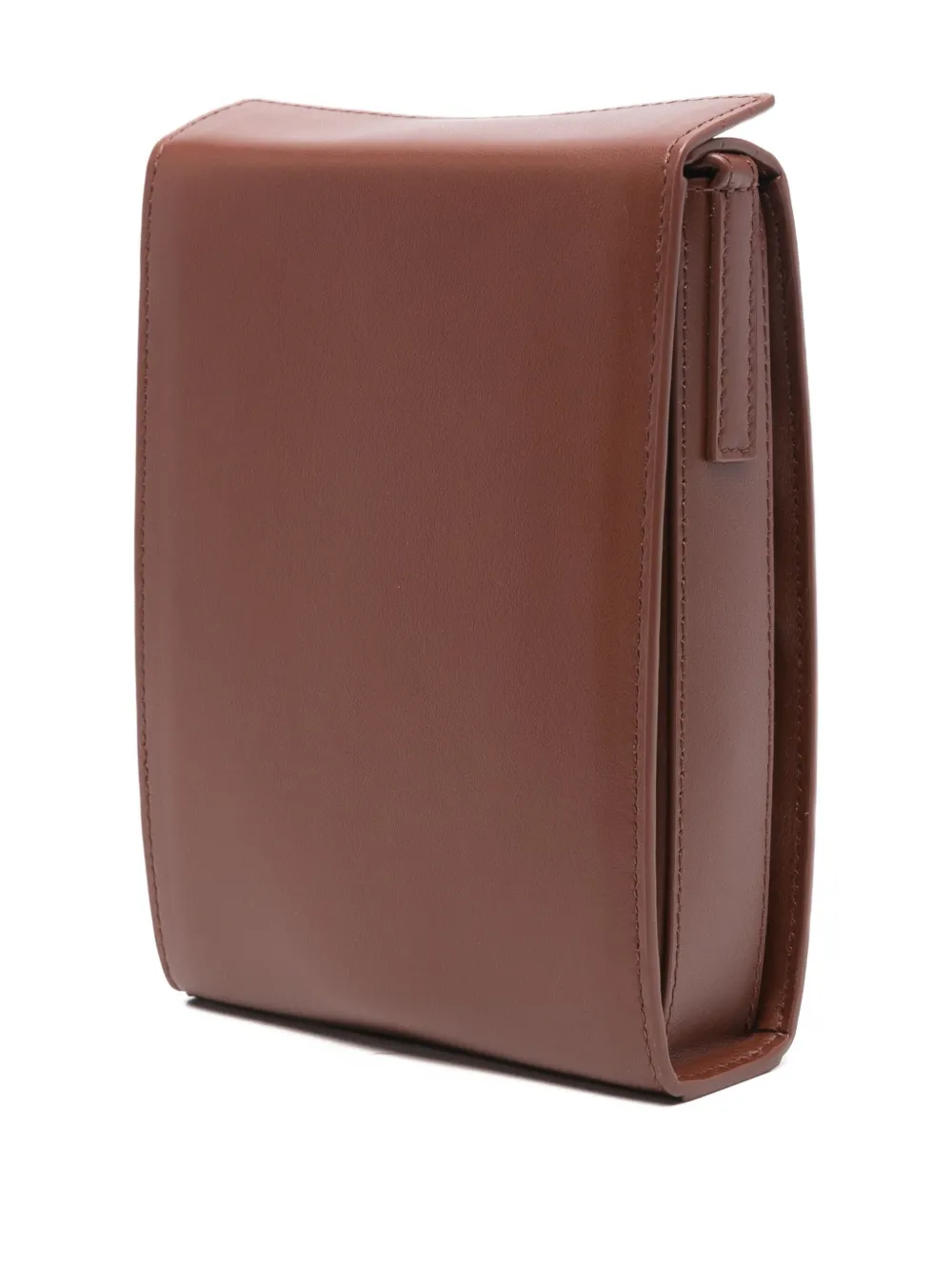  Sandro Leather Clutch Bag - Brown 