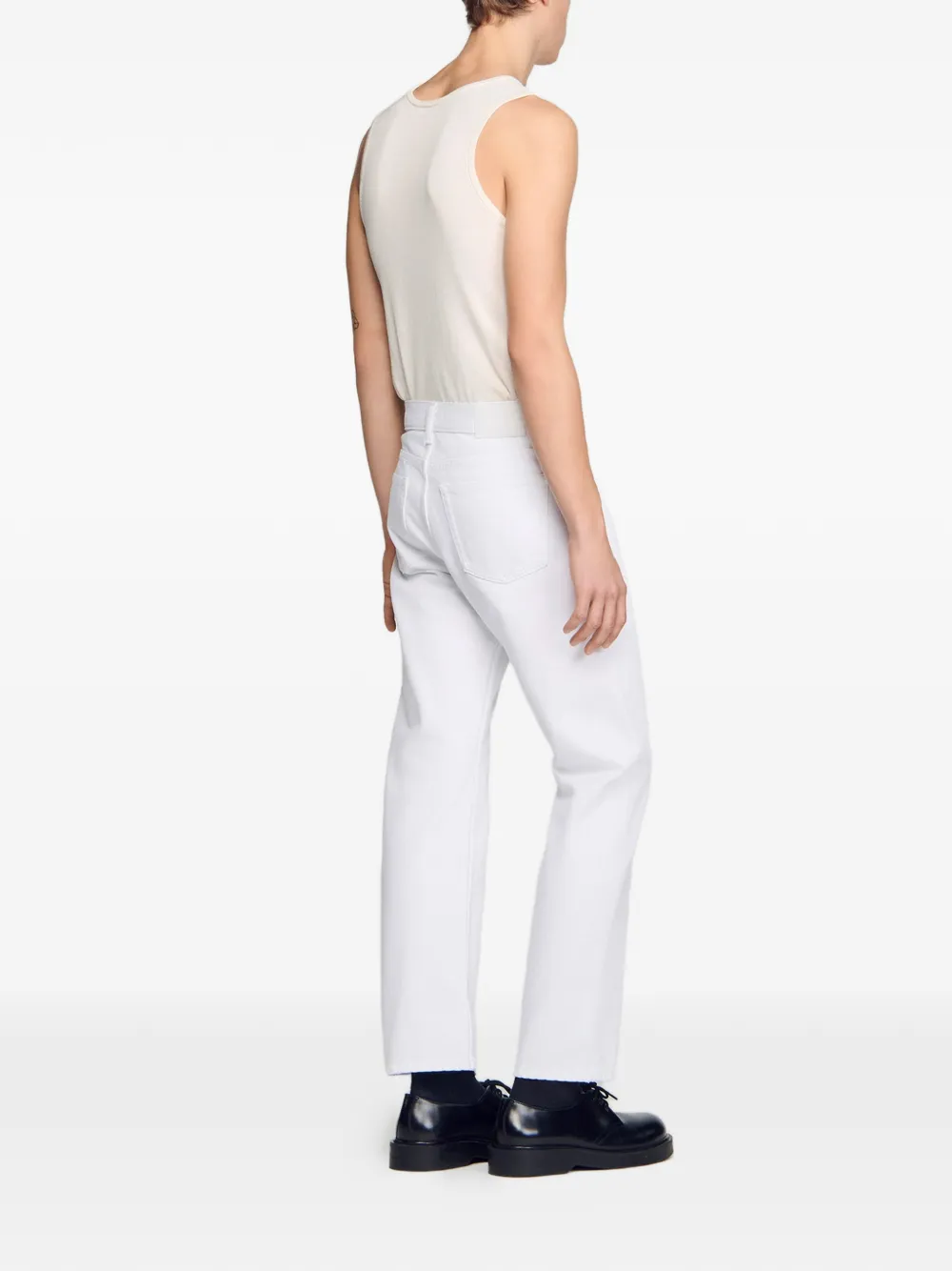  Sandro Five-pocket Jeans - White 
