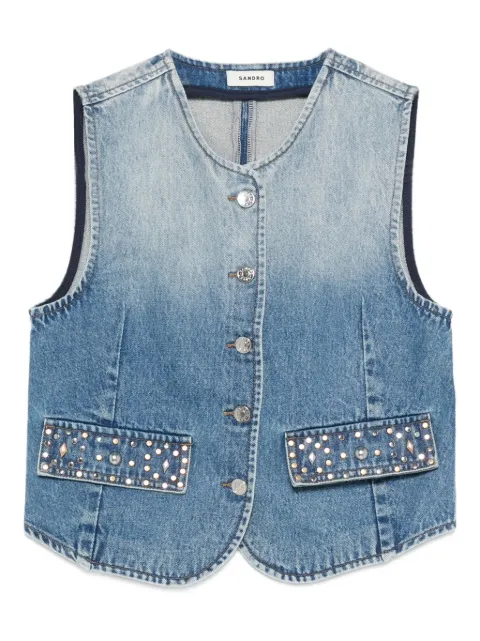 SANDRO sleeveless jacket