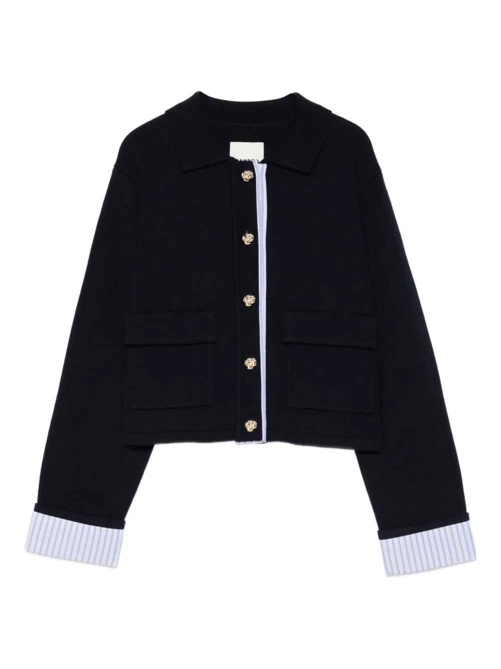 SANDRO Cardigan con bottoni - Blu