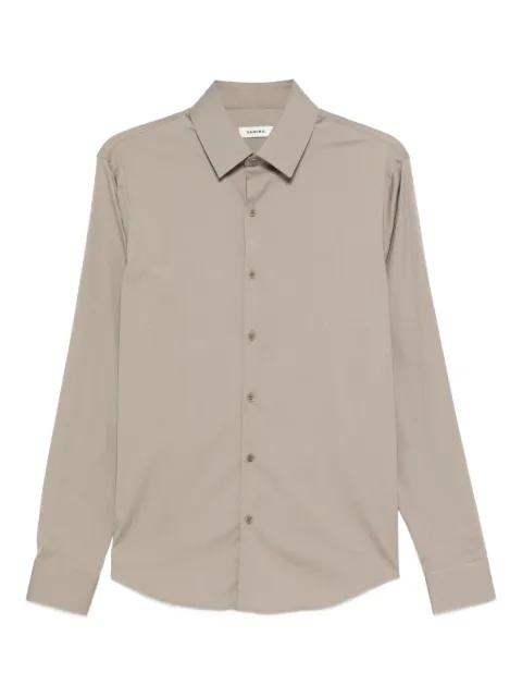 SANDRO seamless buttoned shirt
