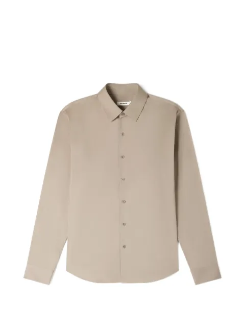 SANDRO seamless buttoned shirt