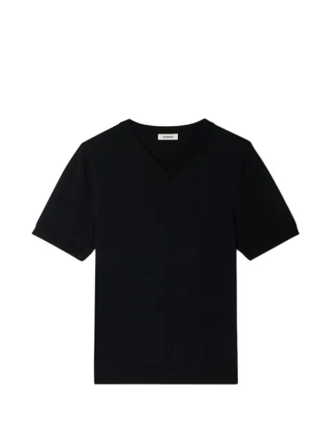 SANDRO short-sleeve V-neck T-shirt