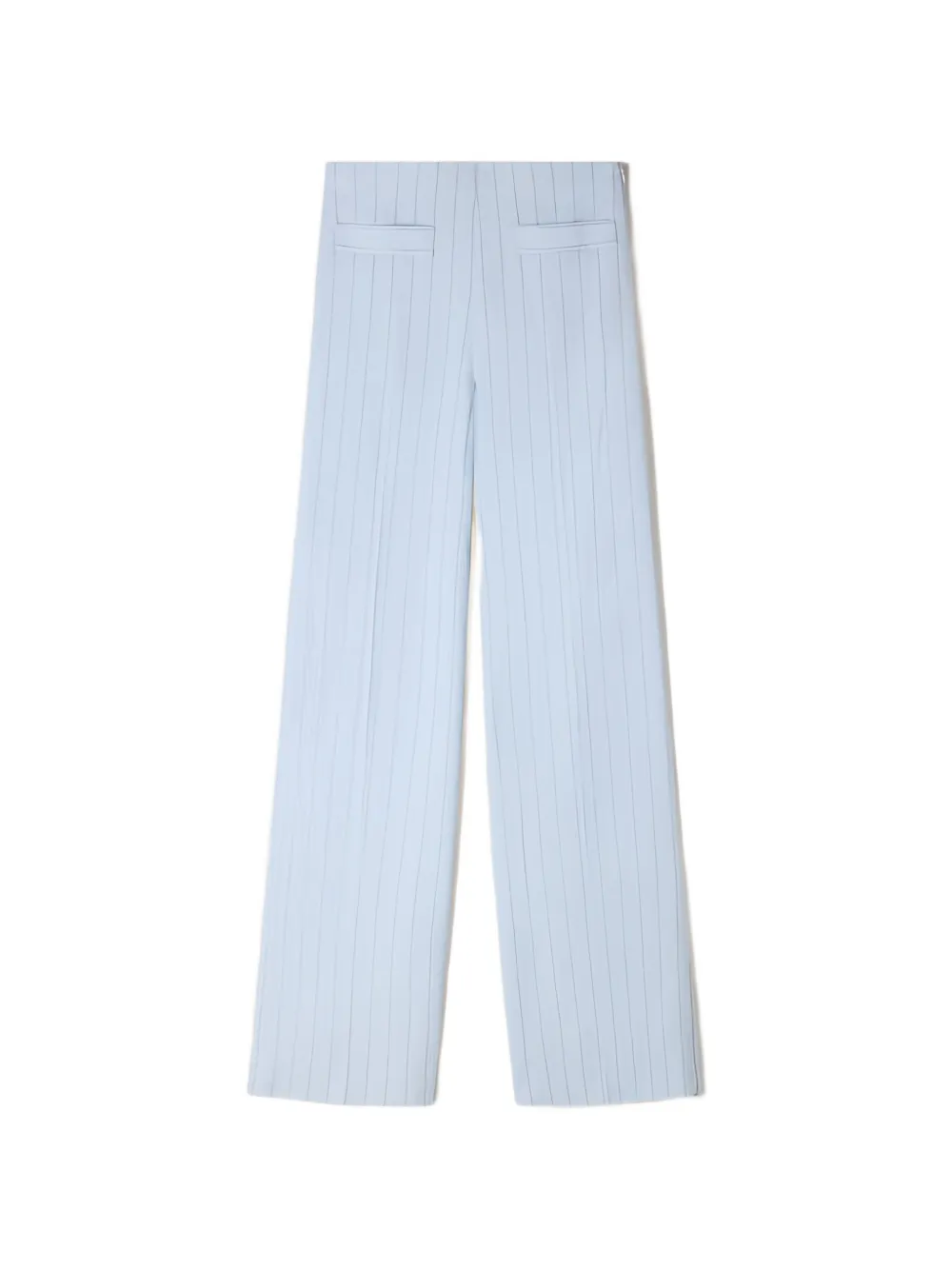 SANDRO Gestreepte broek met pailletten Blauw