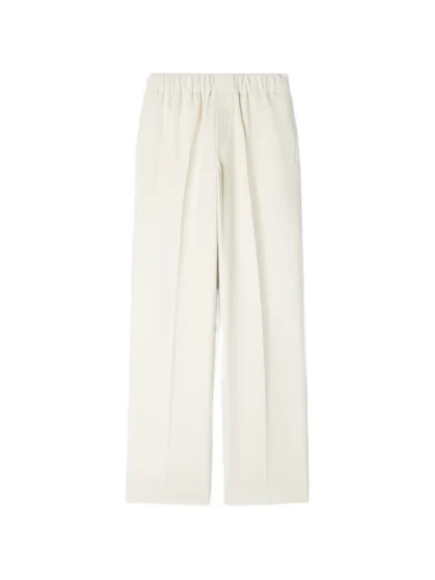 SANDRO elastic-waistband trousers