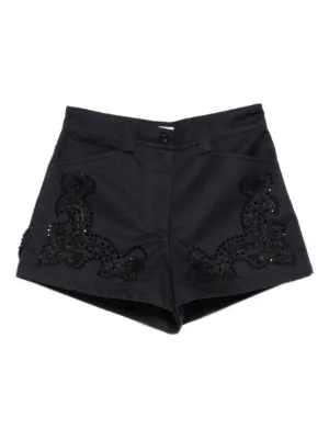 MUGLER デニムショートパンツ MUGLER Cotton Denim Shorts Mugler
