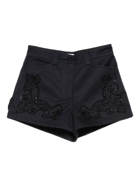 SANDRO embroidered shorts