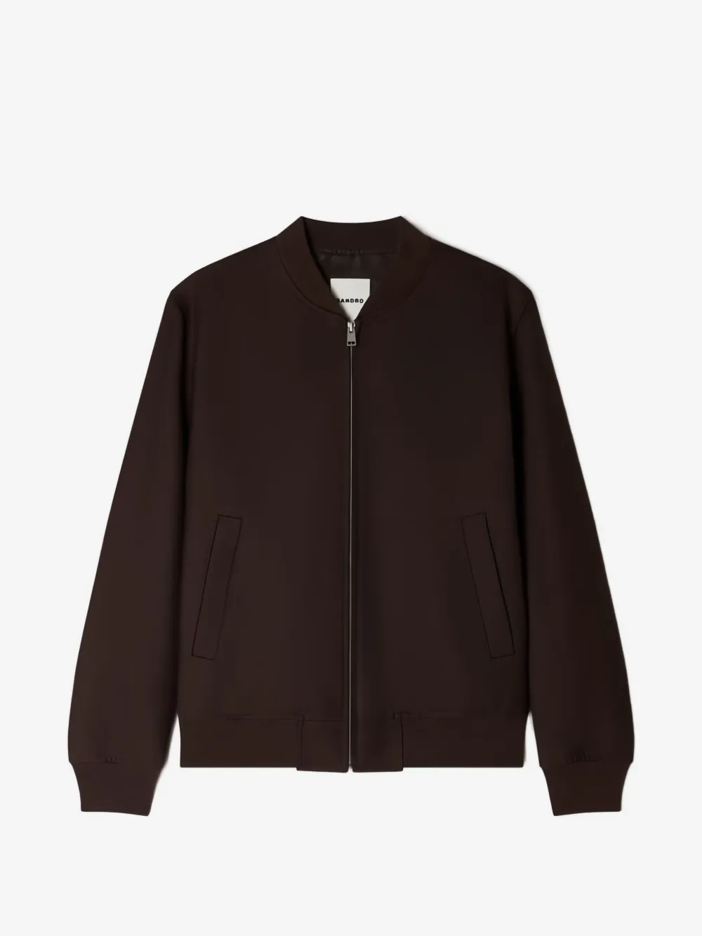 SANDRO zip-up jacket | Brown | Image 1