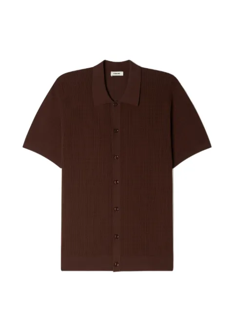SANDRO button short-sleeve cardigan