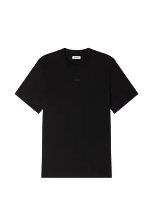 Saint Laurent logo-print Cotton t-shirt | Black | FARFETCH ZA