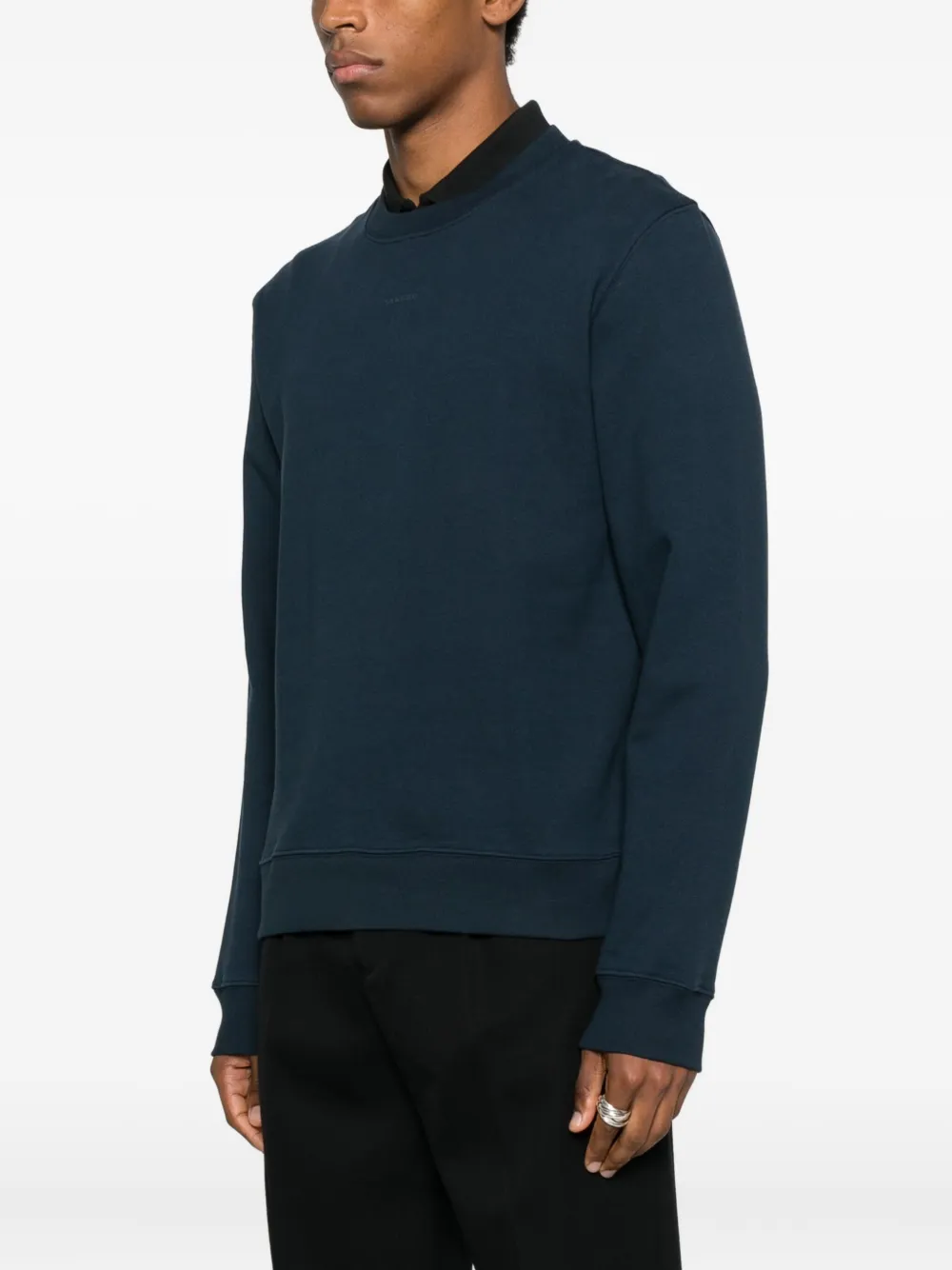  Sandro Round-neck Sweater - Blue 