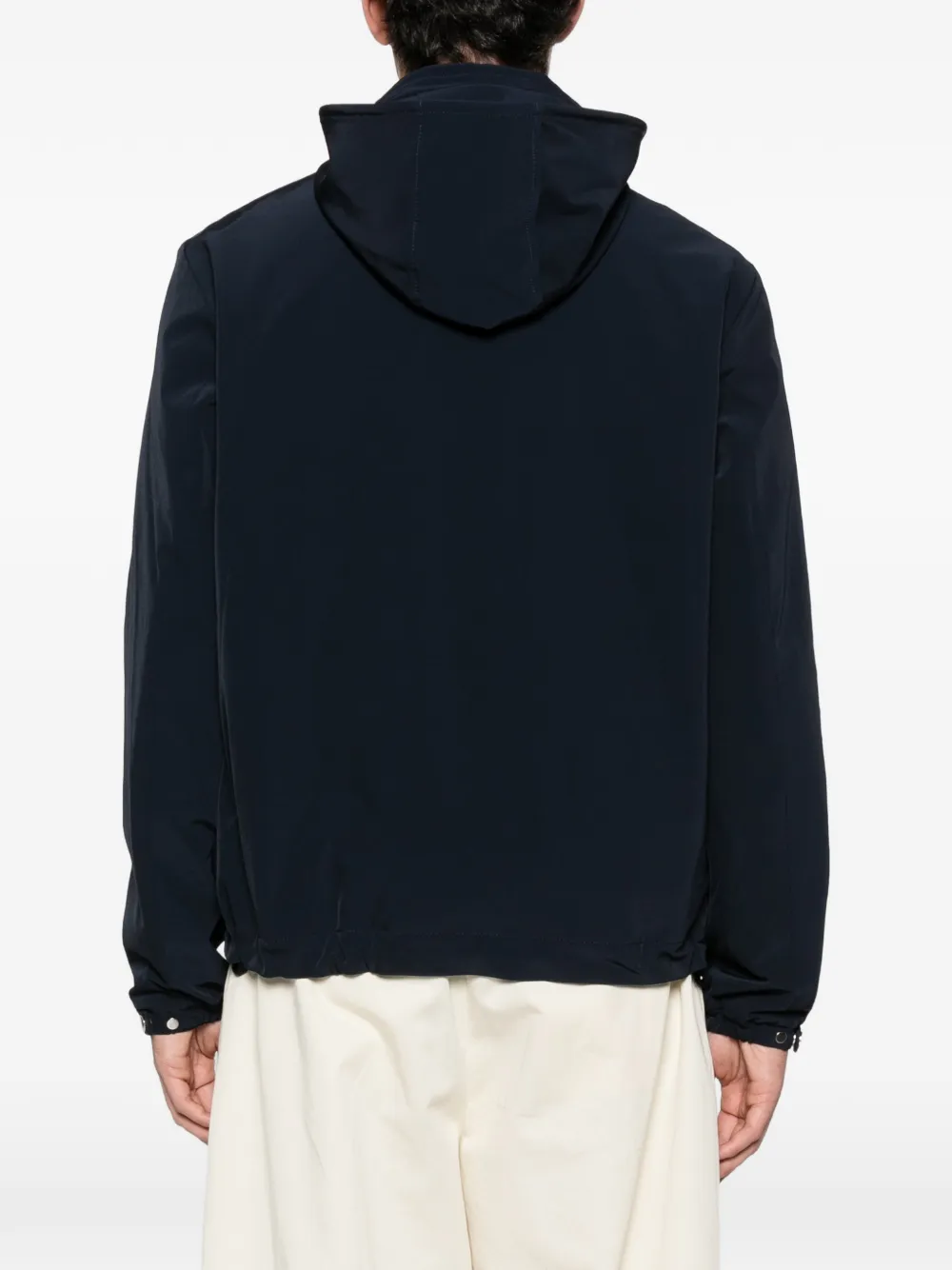 SANDRO Jack met capuchon en rits Blauw