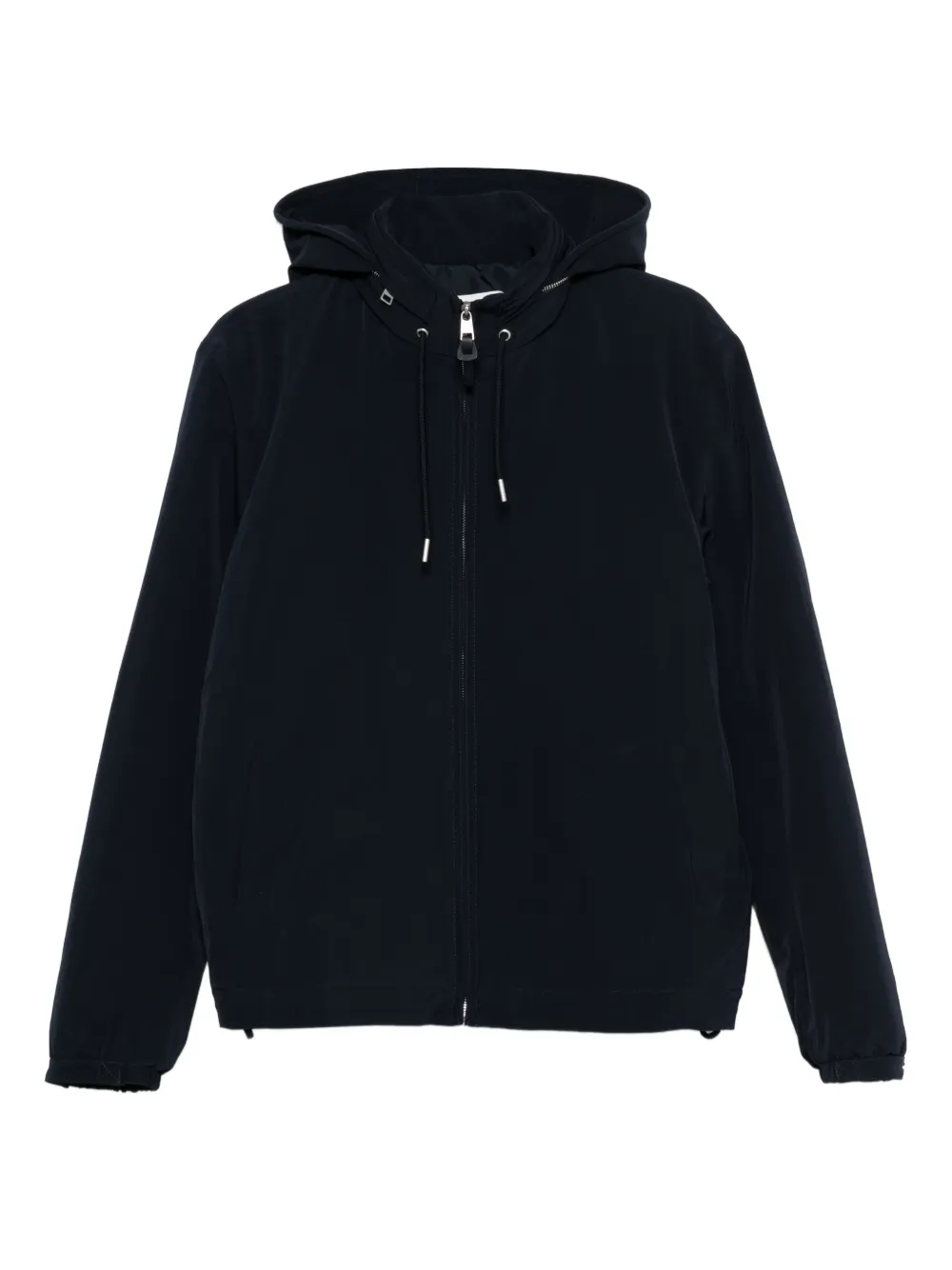 SANDRO zip-up hooded jacket | Blue | Image 1