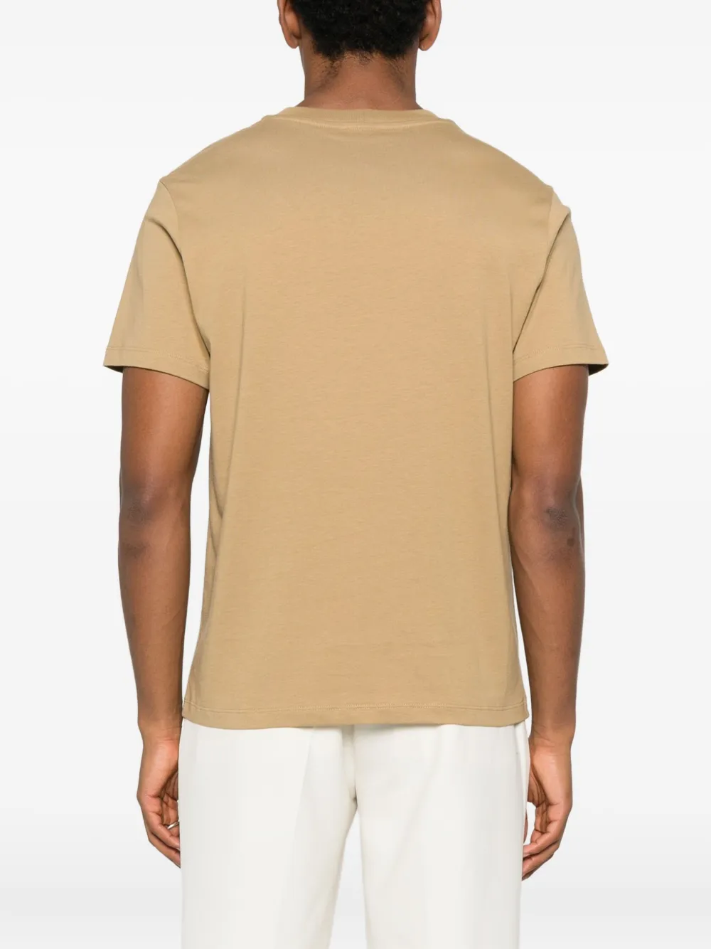 SANDRO T-shirt met ronde hals Beige