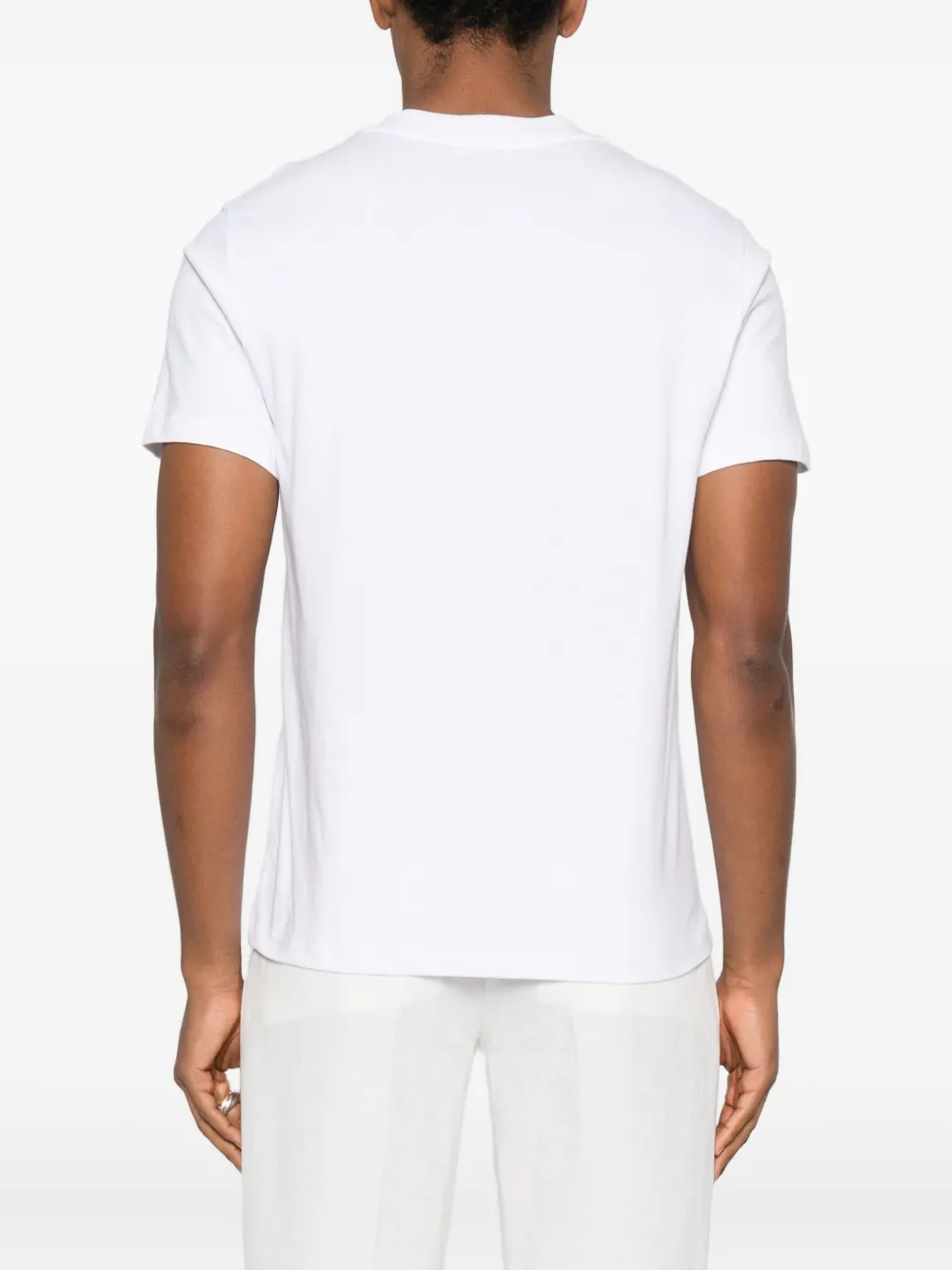 SANDRO T-shirt met ronde hals Wit