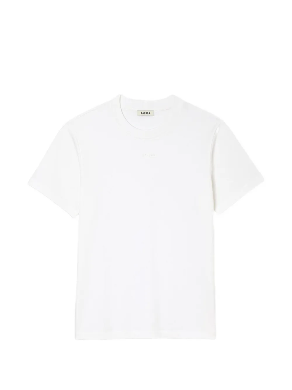 SANDRO cotton T-shirt | White | Image 1