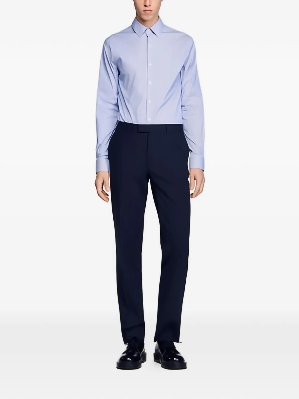  Sandro Camisa Con Botones - Azul 