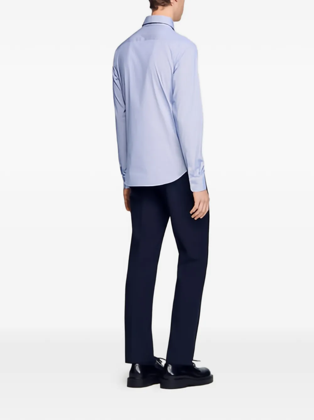  Sandro Camisa Con Botones - Azul 