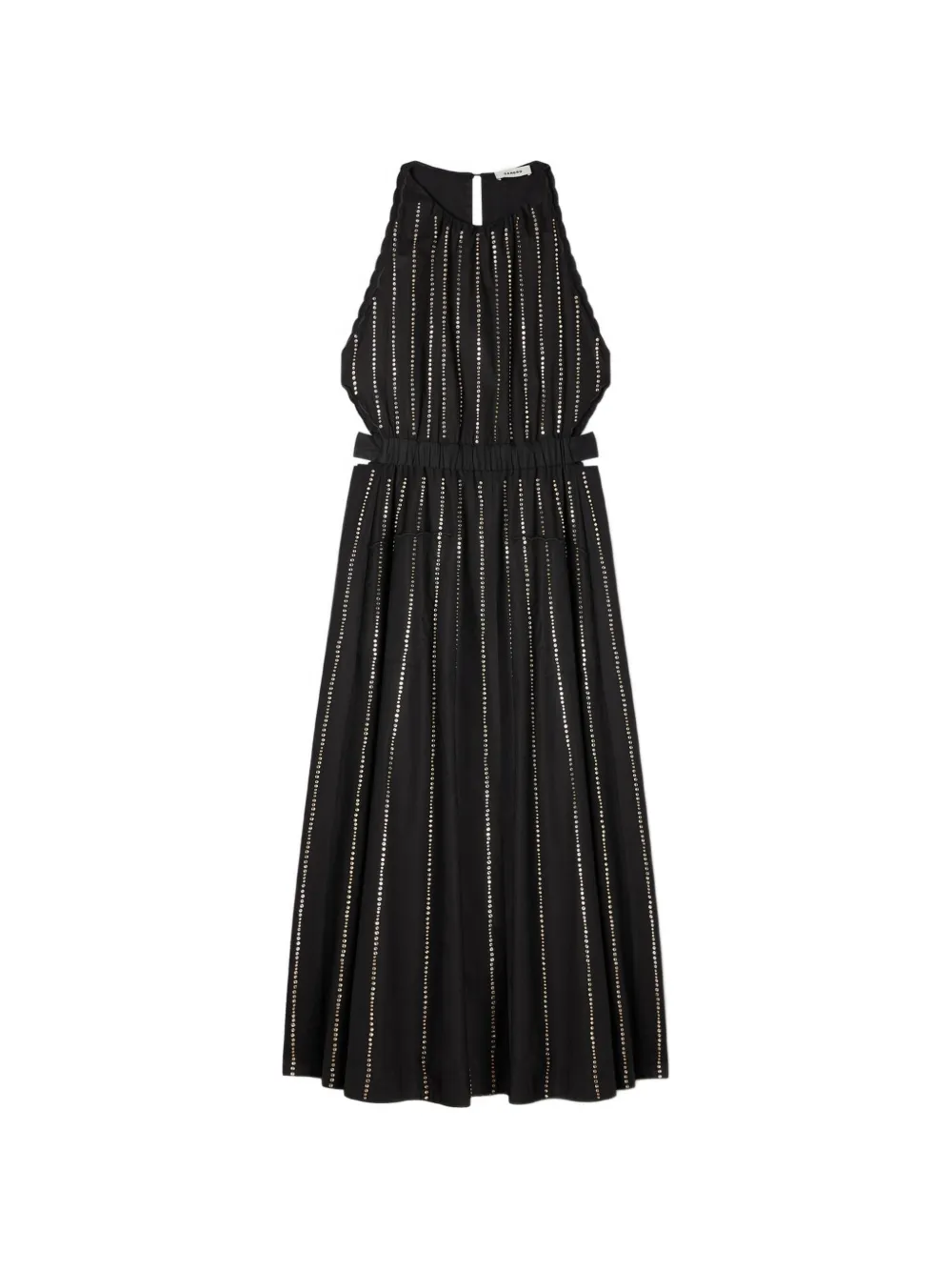 SANDRO Abito con strass - Nero