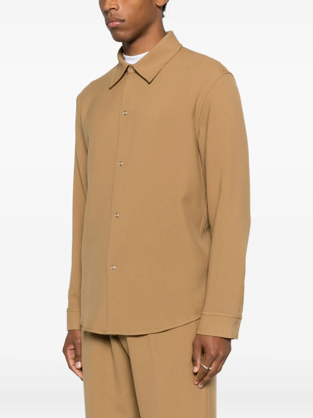  Sandro Button-fastening Shirt - Brown 
