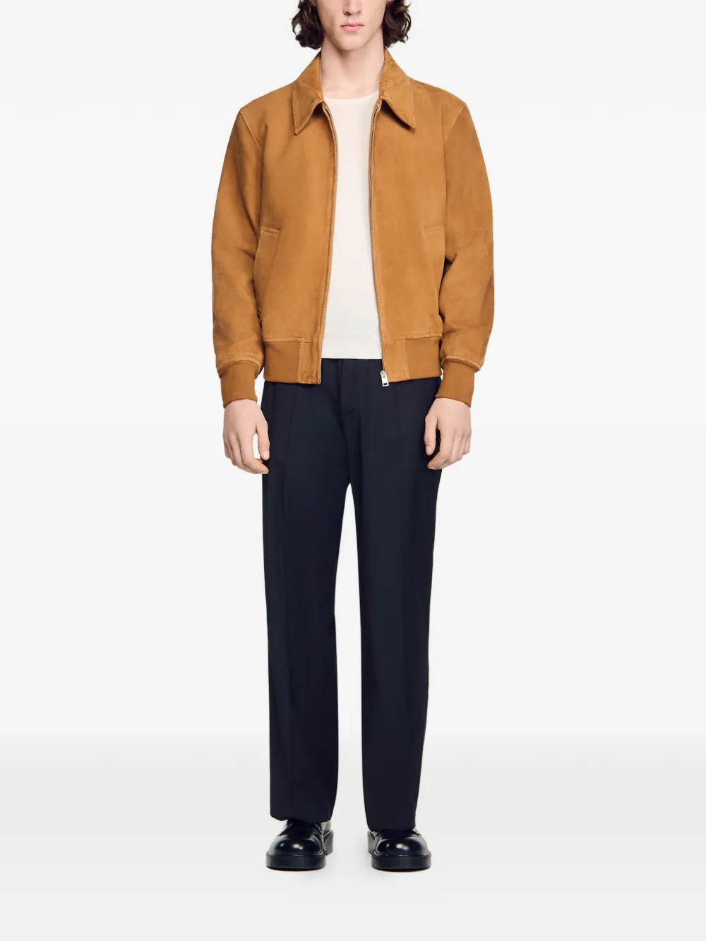 SANDRO zip-up jacket | Leather Jackets | Image 2