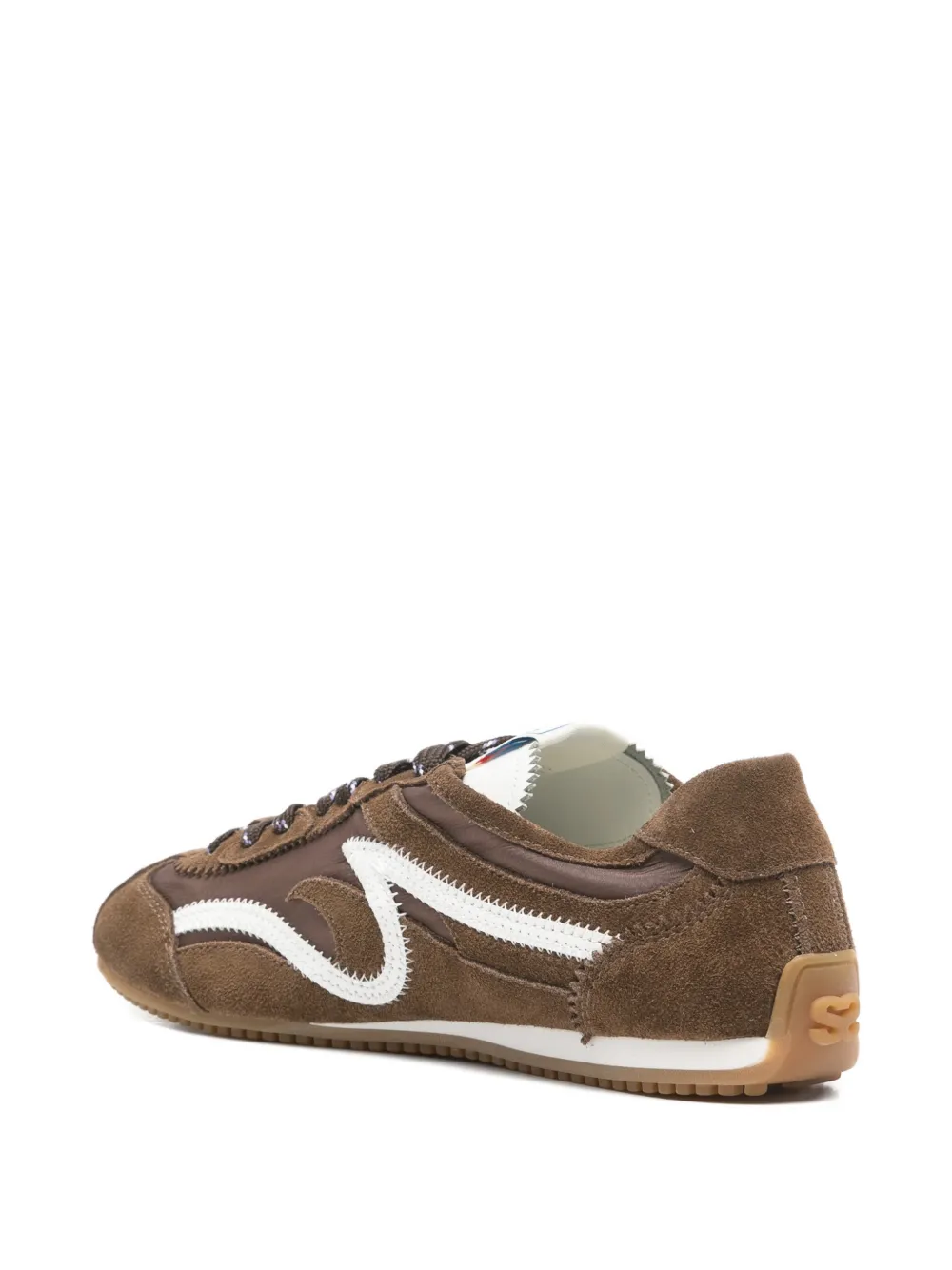 SANDRO Brown sneakers Bruin