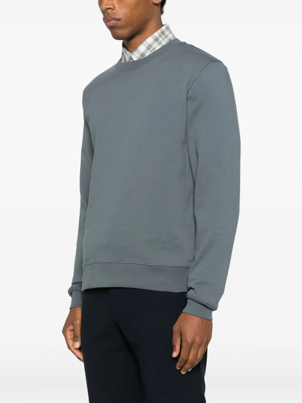  Sandro Crew-neck Sweater - Blue 