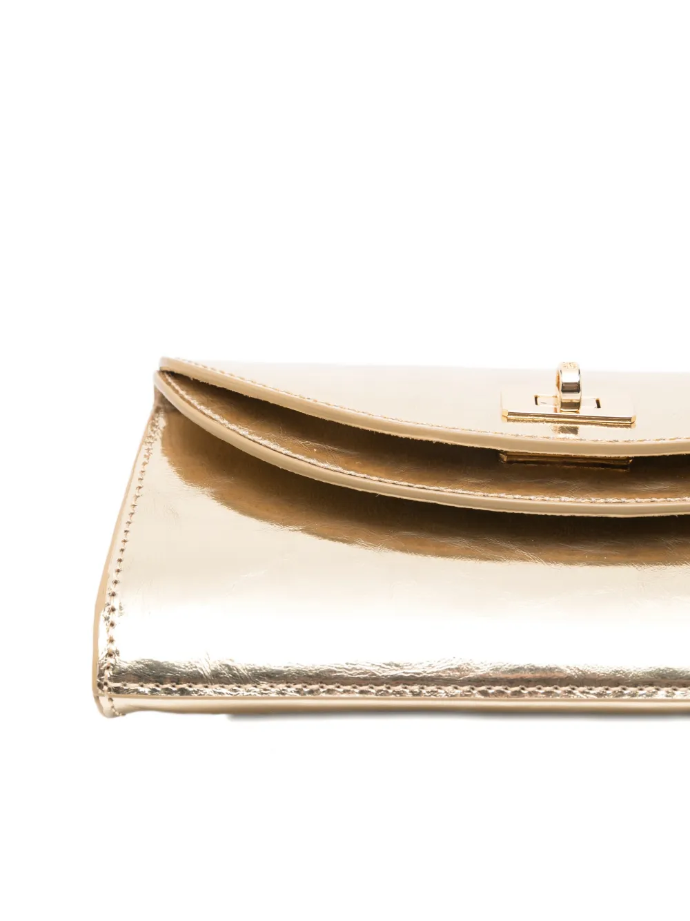 SANDRO Mambo clutch met kettingband Goud